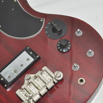 Orville EB-3 Bass Red Electric Guitar Ref. No 7090 image 4