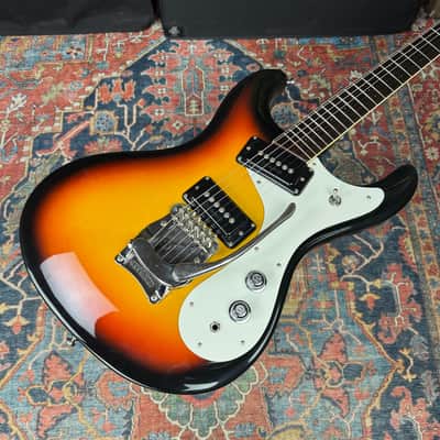 *Video* Mosrite Super Excellent ’65 MKI Kurukumo 3 Tone Sunburst MIJ - 1990's image 2
