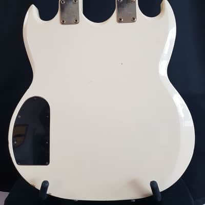 Ibanez SG 2402 double neck 6 & 12 String, vintage Law-Suit, right handed set to left handed! image 8