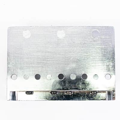 Jackson 4-String Bass Bridge Chrome 19mm Spacing with Mounting Screws image 7