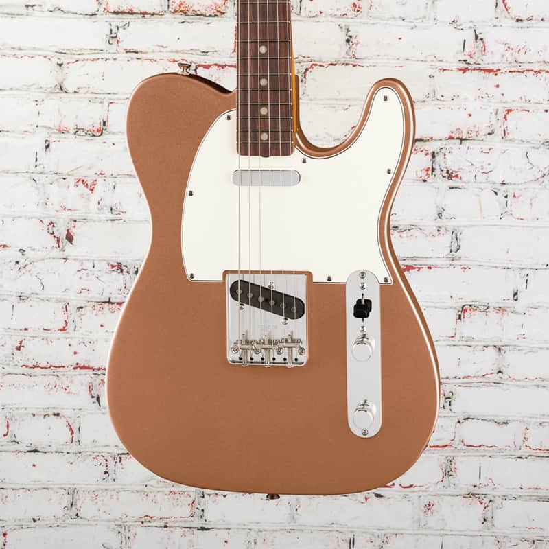 Fender - Vintera III Mid '60s Telecaster - Electric Guitar w/  Rosewood Fingerboard - Firemist Gold - w/ Deluxe Gigbag image 1