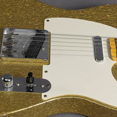 Fender Custom Shop Telecaster 1955 REL Gold Sparkle 2020 image 9