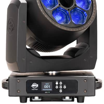 American DJ Vizi FX7 Beam/Wash/Kaleidoscope LED Ring Effect Moving Head Light image 3