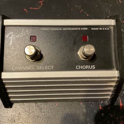 Fender 2-Button Footswitch, Channel Select Chorus On/Off, 1/4" Jack image 1