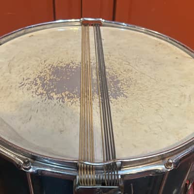 WFL/Ludwig 12 x 16 Dual Strainer Zephyr Lug Marching Snare image 6