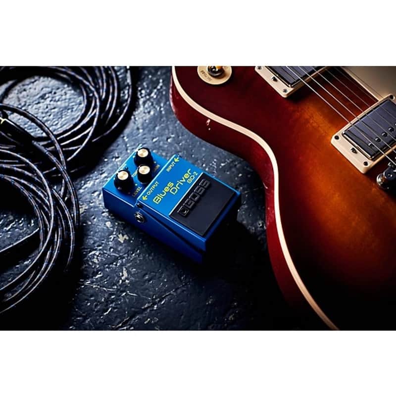 BOSS BD-2 Blues Driver Effects Pedal 2024 - Blue image 1