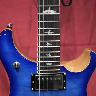 PRS SE McCarty 594 Quilt Faded Blue Burst image 2