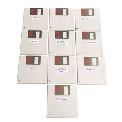 10x Emu Systems E-mu Emulator II Synthesizer Sampler E2 EII 3.5" Disks Sound Library Factory image 5