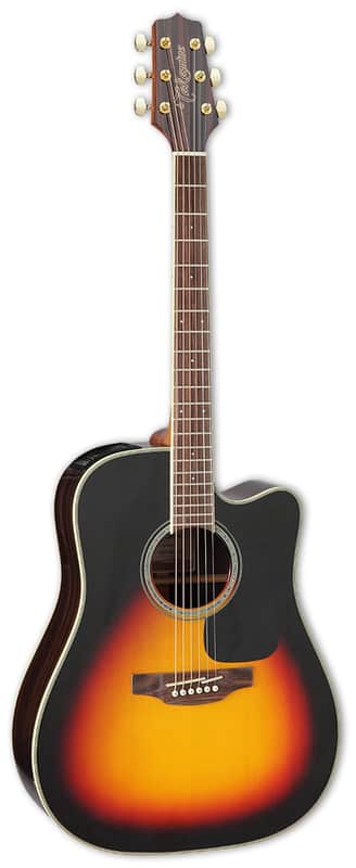 Takamine GD51CE BSB Gloss Brown Sunburst image 1