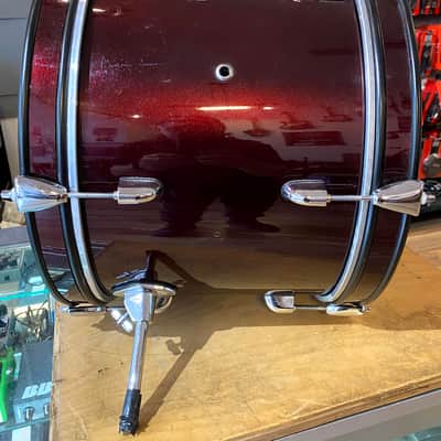 Ludwig Accent CS Combo Junior Gloss Red Sparkle Finish 2-Piece Drum Shell Pack image 4