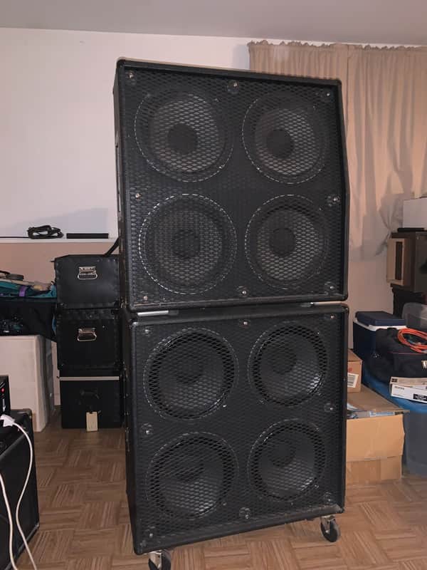 Armadillo Amp Work’s - Model 1960 4x12 Stack [Marshall JMP/JCM] (Soup’d Up For Metal) - Black image 1