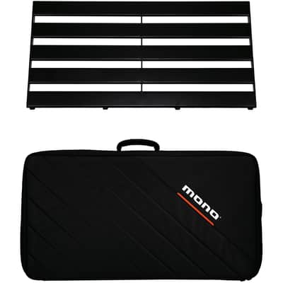 MONO Rail Pedalboard, Black, with Case, Large image 1