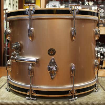 1950s/60s Gretsch Progressive Jazz Outfit in Copper Mist 14x20 8x12 14x14 image 3