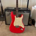 Fender Mark Knopfler Artist Series Signature Stratocaster 2004 - 2013 - Hot Red