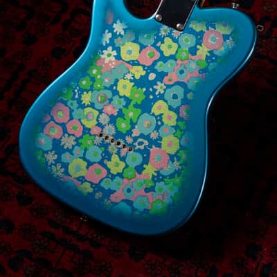 🇯🇵 2011 Fender Telecaster TL69 BFL, Blue Flower, Wide Range Humbucker, MIJ, Japan image 8