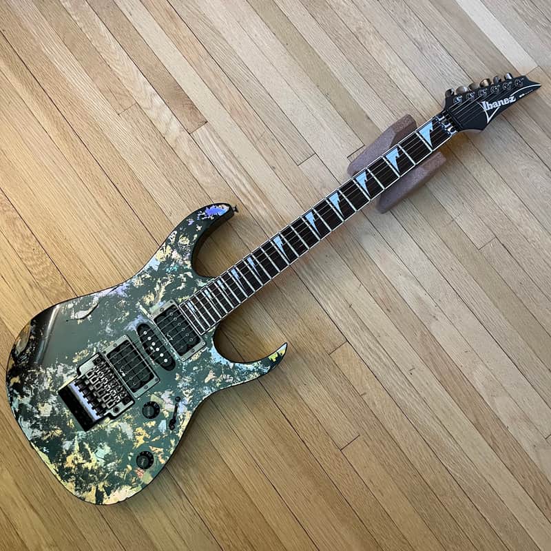 Light Relic Holoflash Ibanez RG570 MIJ Fujigen MII HSH Edge Shredder like RG550