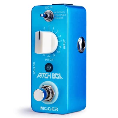 MOOER 3 Effects Modes Harmony/Pitch Shift/Detune Guitar Effect Pedal Pitch Box image 1