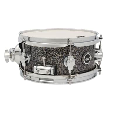 DW DWe Electronic/Acoustic Snare Drum 10x5 Black Galaxy image 5