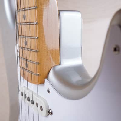 Fender American Original '50s Stratocaster 2020 Inca Silver Upgrades w/ OHSC image 14