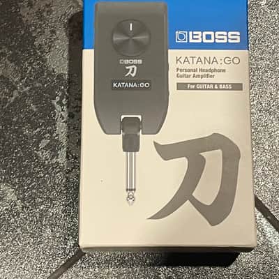 Boss KATANA:GO V1 Personal Headphone Guitar Amplifier 2024 - Black image 2