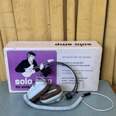 Royal Deluxe Solo Amp powered headphones for guitar 1970s image 9