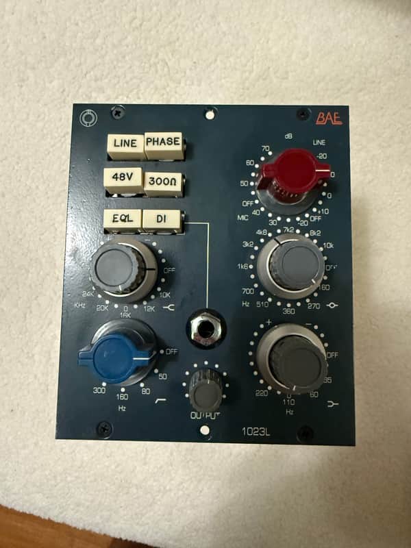 BAE Neve 1023L 500 Series Mic Preamp image 1