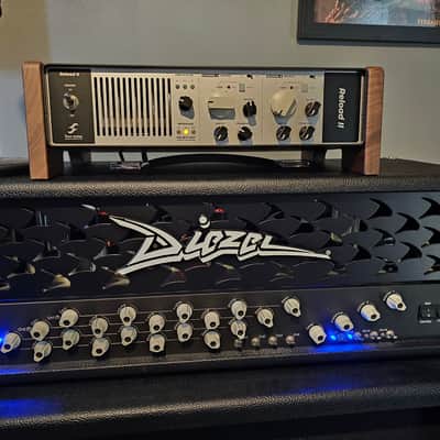 Diezel Hagen 100 watt head with matching 4x12 cab and Columbus midi switcher. image 2