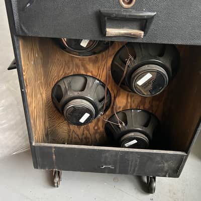 1960s Silvertone 200 XL 4x12 Speaker Cabinet 1960s image 5
