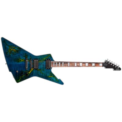 E-1 Electro-Resin Transparent Blue Schecter image 2
