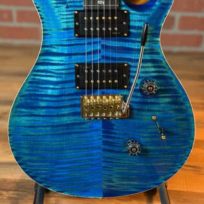 PRS Custom 24 10-Top Limited Edition Electric Guitar - Arctic Blue image 2
