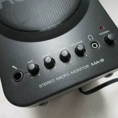 Roland MA-8BK Stereo Micro Monitor 1996 - Black image 8