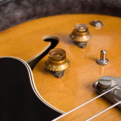 Gibson  EB-2N Electric Bass Guitar (1959), ser. #A-34919, black tolex hard shell case. image 14
