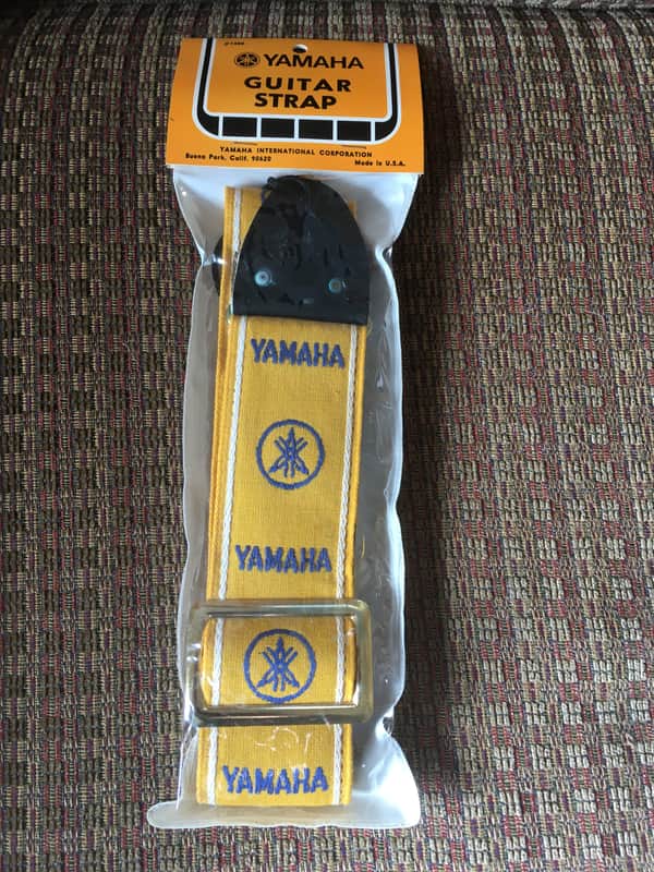 Vintage New Old Stock Yamaha ACE Style Guitar Strap - Cool Case Candy for your Yamaha image 1