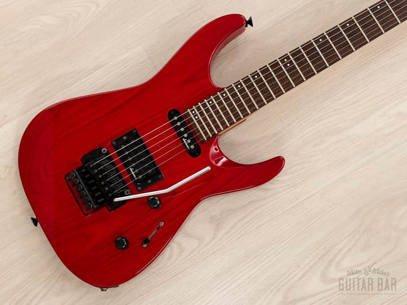 CHARVEL (シャーベル) SDK-080 SH 1990 Charvel by Jackson Super Dinky SDK-080-SH See Through Red w