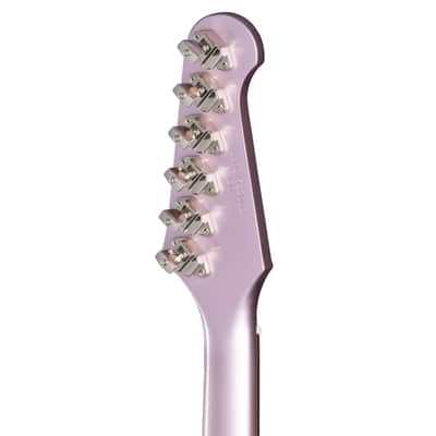 Epiphone 1963 Firebird I Heather Poly - Electric Guitar image 5