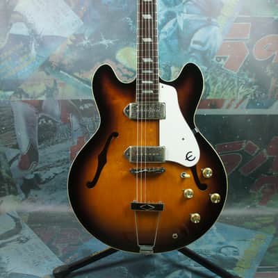 Epiphone Casino 1986 Vintage Sunburst MIJ JV Japan Rare Import Matsumoku image 1