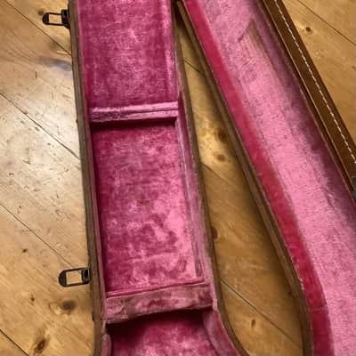 Gibson Lifton Les Paul case 1953, 1954, 1955, 1956, 1957, 1958 Pink  / Brown 4 Latches image 7