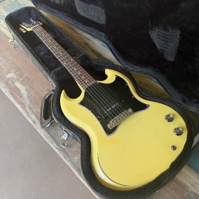 Gibson SG Junior "Special Order" '65 GLAS Custom P90 only 5.44 lbs image 3