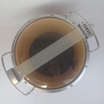 Pearl 11x13" FFX Championship Maple Marching Snare Drum Red Free Floating 10-Lug image 9
