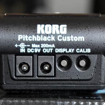 Korg PB-CS Pitchblack Custom Tuning Pedal with 3D Display 2010s - Black image 5