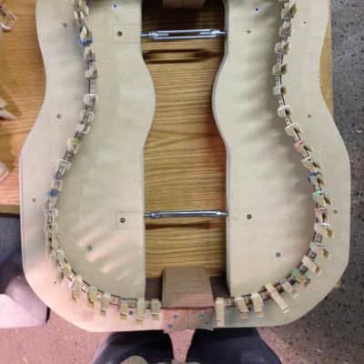 Crowley's of Cork CD01 Irish Handmade all solid acoustic guitar 2015 Natural finish. image 9
