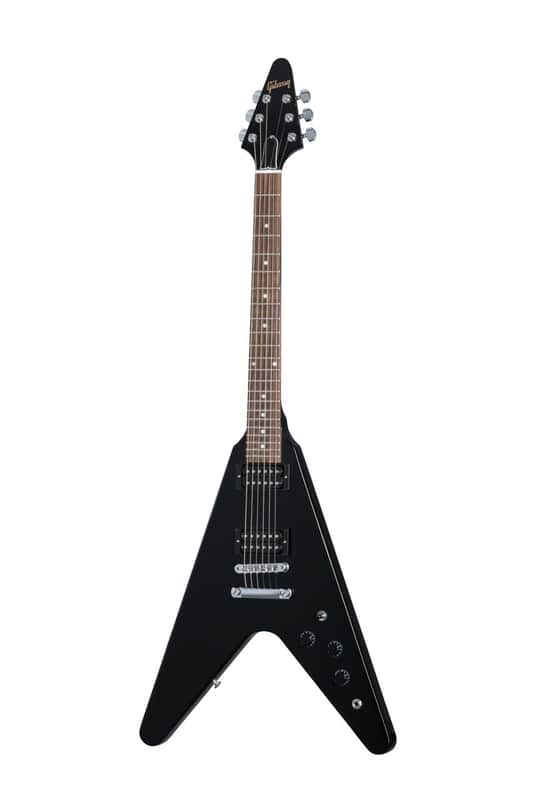 Gibson 80s Flying V - Ebony image 1