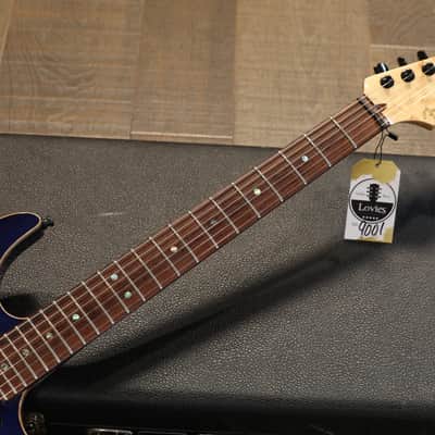 2003 Fender Custom Shop Showmaster Neck Thru Electric Guitar Birdseye Blue Quilt + OHSC image 7