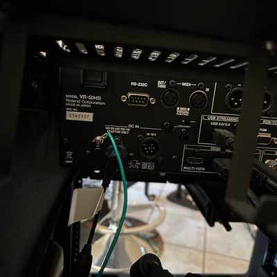 Roland VR-50HD Multi-Format AV Mixer. SKB Rolling Rack, WATTBOX WB-600-SVCE-12 image 9