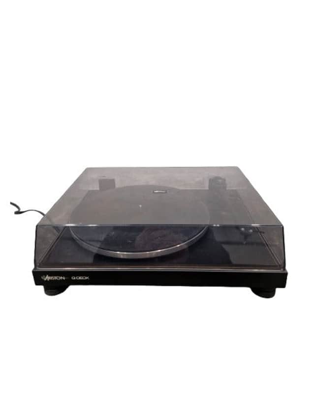 Ariston Q Deck Turntable - Black Turntable - Audiophile Quality - Very Good w/ Original Box & New Needle image 1