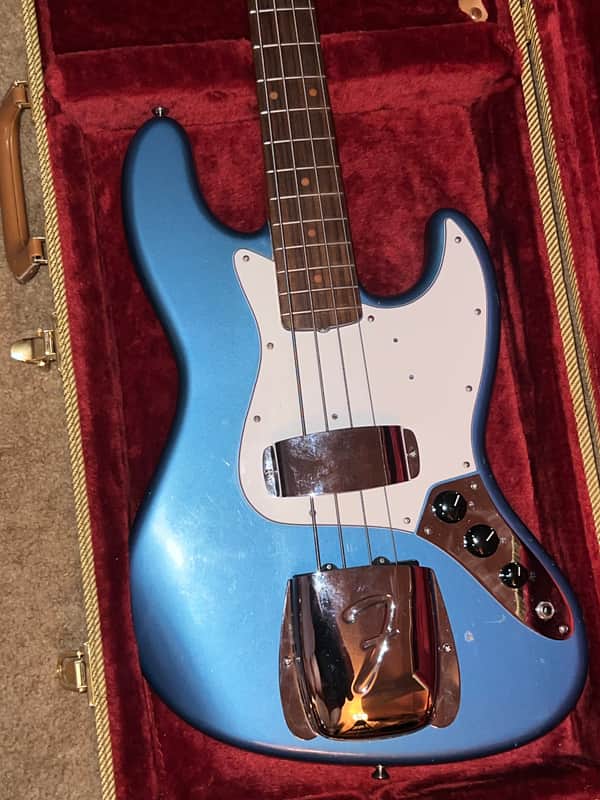 Fender American Vintage '64 Jazz Bass 2013 - 2014 - Lake Placid Blue image 1