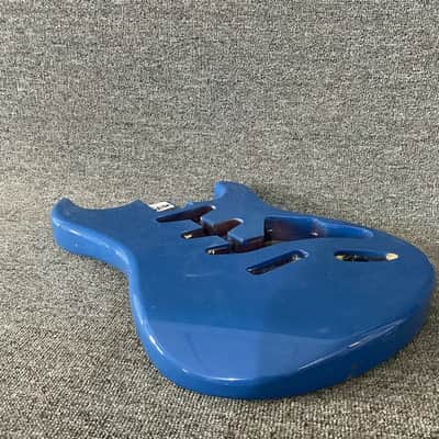 Metallic Blue Finish Stratocaster Strat Style Guitar Body image 4