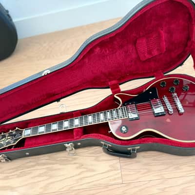 1980 Gibson Les Paul Custom Wine Red – Ebony Board, Norlin Era, OHSC image 14