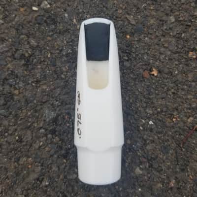 Greg Weir .075" white alto sax mouthpiece image 3