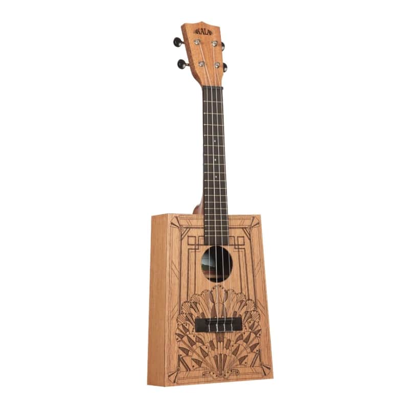 Kala KA-CB Art Deco Cigar Box Concert Ukulele image 1